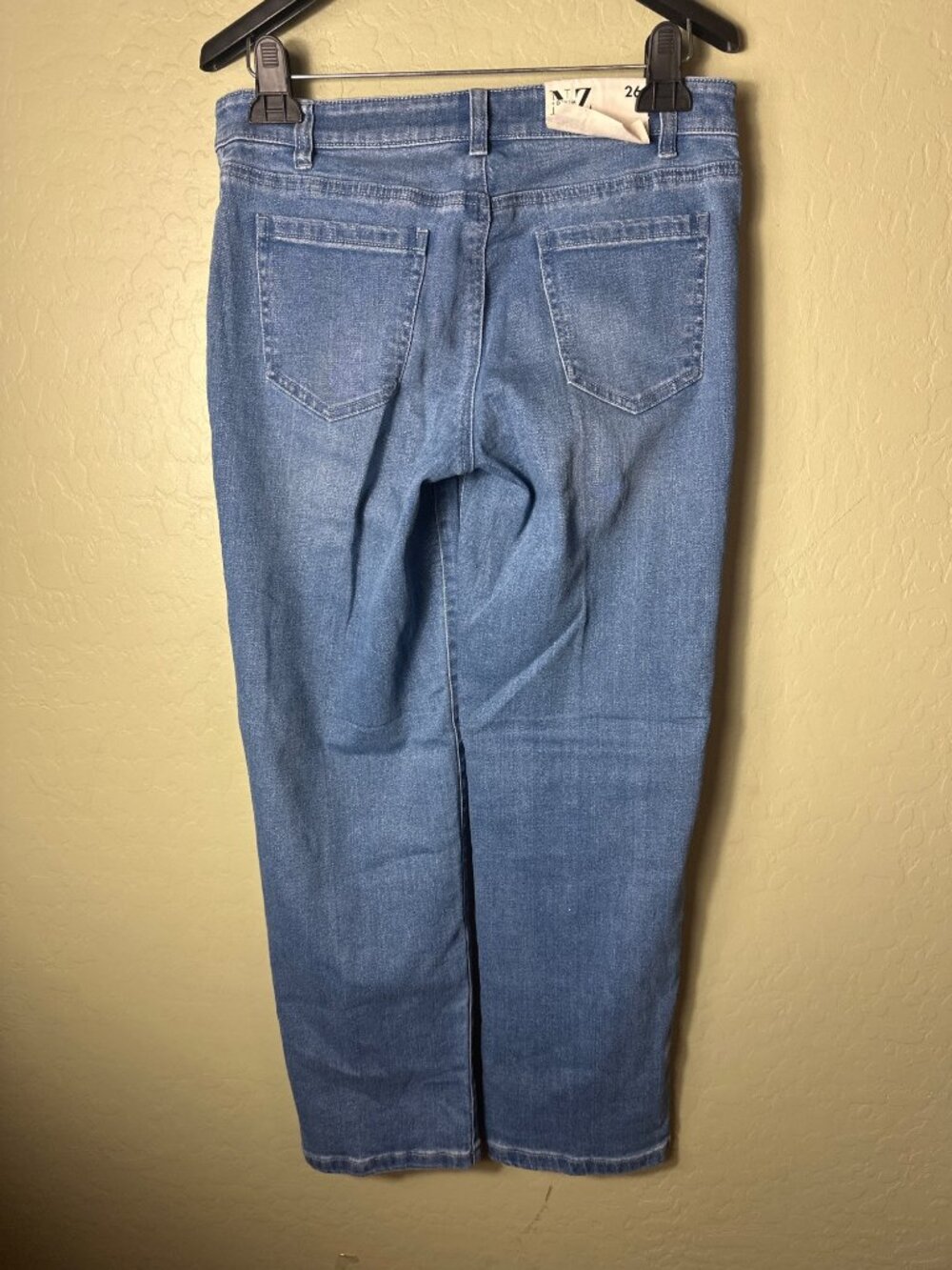 NIC+ZOE Women's "26" Recess Straight Ankle Jeans, Silverstone - Picture 8 of 8